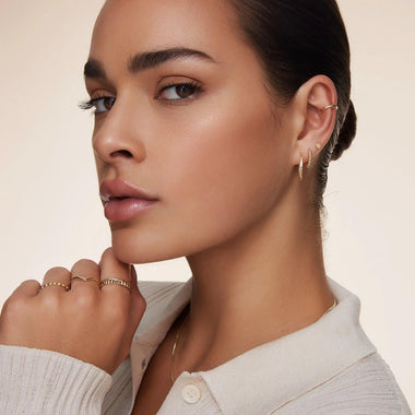 14 Karat Gold Essential Ear Cuff - 7