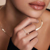 14 Karaat Goud Dazzling Zirkonia Statement Ring - 3