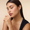 585er Gold mit Diamanten Diamant Halo Ohrstecker (0.09 ct) - 6