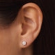 Six Prong Diamond Cluster Studs (0.22 ct)
