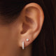 Six Prong Diamant Ohrstecker (0.20 ct)