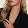Or 14 Carats Collier Pendentif Cœur Ouvert - 5