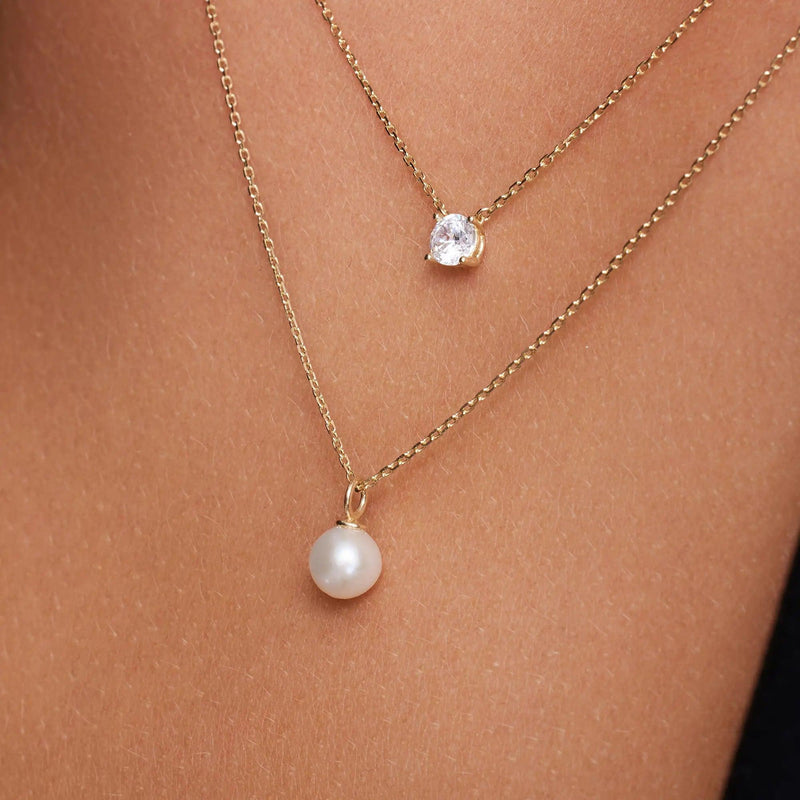 Parel Pendant Ketting