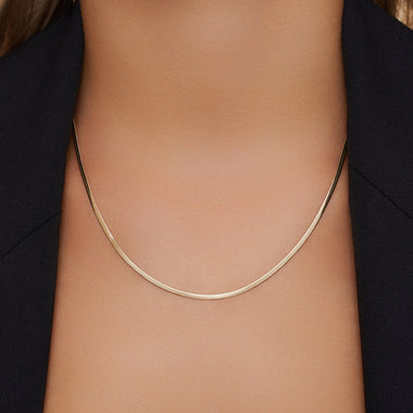 14 Karaat Goud Herringbone Set - 7