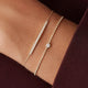 Bracelet Boules Bezel Solo Zircon