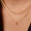 Or 14 Carats Set de Chaîne Box - 4