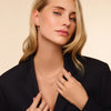 14 Karaat Goud Croissant Ring - 8