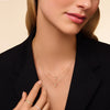 585er Gold mit Diamant Six Prong Diamant Linked Anhänger Halskette (0.10 ct) - 5