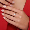 14 Karat Gold Four Prong Round Cut Cubic Zirconia Ring - 2