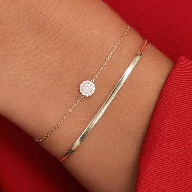 18 Karat Gold Herringbone Set - 13
