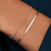 Or 14 Carats Set de Serpentine - 14