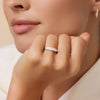 14 Karat Gold with Diamonds Pavé Diamond Signet Ring (0.20 ct) - 3