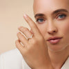 14 Karat Gold with Diamonds Diamond Wishbone Ring (0.10 ct) - 8
