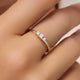 Diamant Trilogie Ring (0.15 ct)