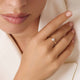 Diamond Cluster Tapered Ring (0.15 ct)
