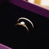 585er Gold mit Diamanten Diamant Halo Ring (0.05 ct) - 11