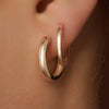 585er Gold Essential Kleine Hoops (15mm) - 3