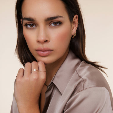 585er Gold Essential Kleine Hoops (15mm) - 11