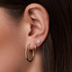 Pavé Zirkonia Runde Ohrstecker 