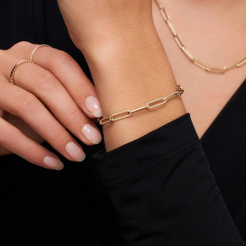 Paperclip Chain Bracelet