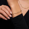 14 Karat Gold Paperclip Set - 14