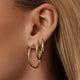 Tube Medium Hoops (24mm)