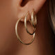Tube Medium Hoops (24mm)