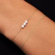 Geschakelde Parel Armband