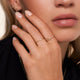 Duo Gedraaide Ring