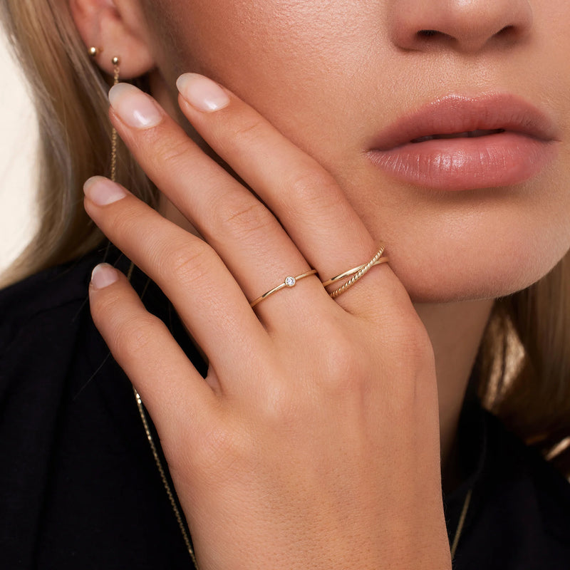 Duo Gedraaide Ring