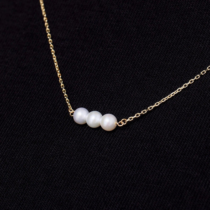 Geschakelde Parel Ketting