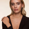 Or 14 Carats Bracelet Bar - 7