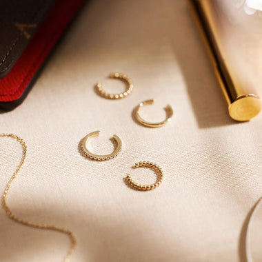 14 Karat Gold Essential Ear Cuff - 9