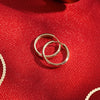 14 Karat Gold Bold Medium Hoops (19mm) - 10
