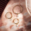 14 Karat Gold Bold Medium Hoops (19mm) - 14