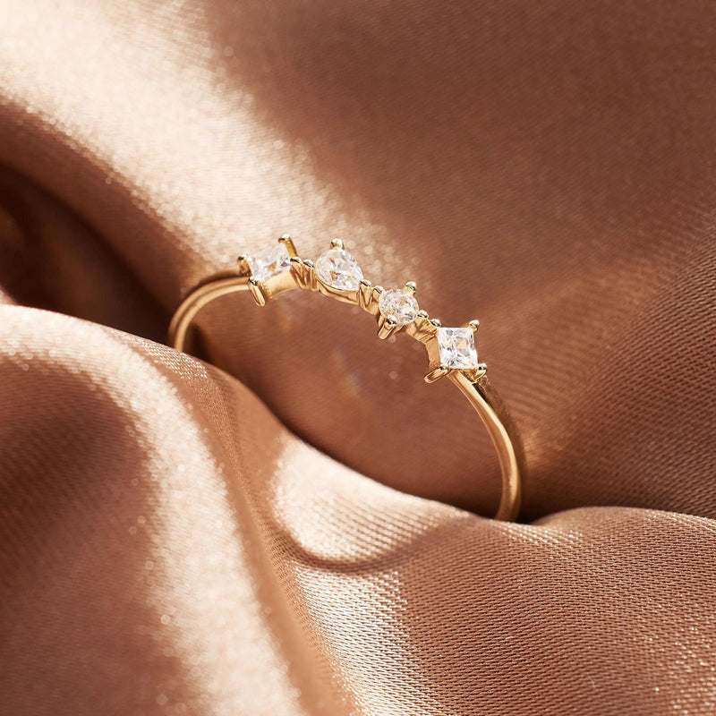 Dazzling Zirkonia Statement Ring