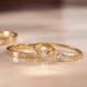 Cubic Zirconia Open Stacker Ring
