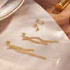 14 Karat Gold Sphere Cluster Studs - 9