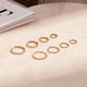 Twisted Small Huggie Hoops (10mm)