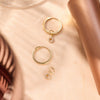 585er Gold Essential Kleine Hoops (15mm) - 10