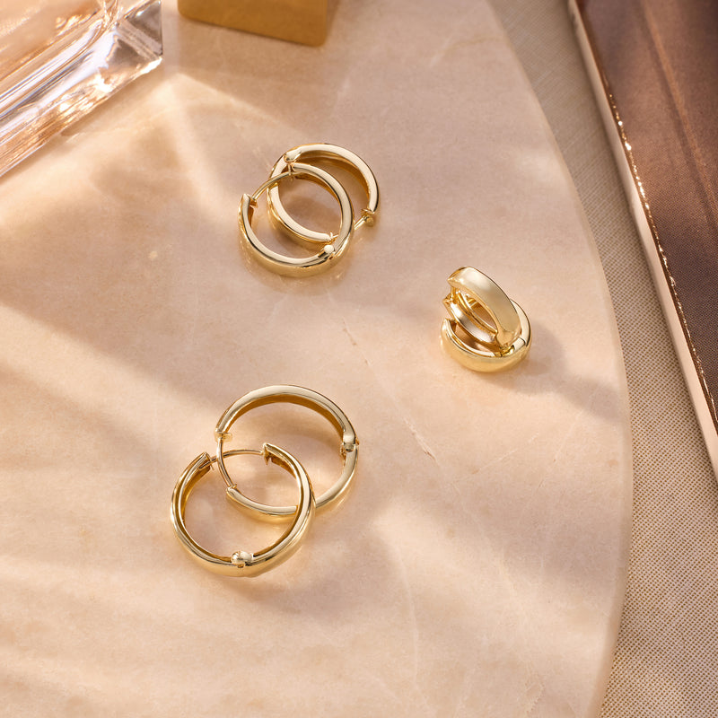 Chunky Small Hoops (16mm)