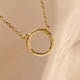 Circle Pendant Necklace