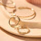 Tube Small Hoops (18mm)