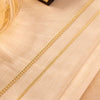 14 Karat Gold Baby Curb Chain Bracelet - 8