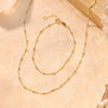 585er Gold Stationed Kugeln Sets - 2