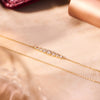 14 Karaat Goud Zirkonia Trail Armband - 5
