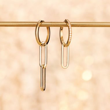Or 14 Carats Charm Créole Solo Trombone - 9