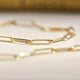 Paperclip Chain Bracelet
