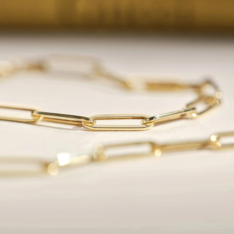 Paperclip Chain Bracelet
