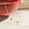 14 Karat Gold Pavé Cubic Zirconia Round Bracelet - 6